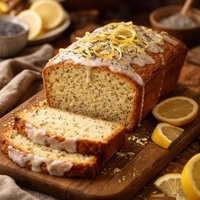 Heart Healthy Lemon Poppy Seed Cake