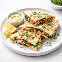Heart Healthy Salmon Quesadillas
