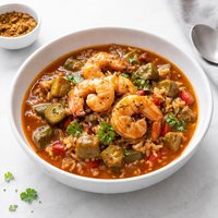 Heart Healthy Shrimp Gumbo with Cajun Spice Mix