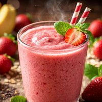 Heart Healthy Strawberry Smoothie