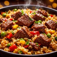 Heartland Beef and Rice