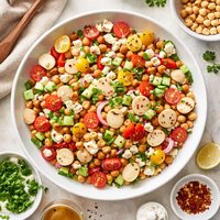 Hearts of Palm and Chickpea Salad