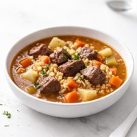 Hearty Beef Barley Soup
