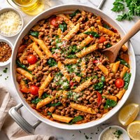 Hearty Beef Penne