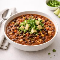 Hearty Black Bean Chowder Crock Pot