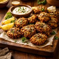Hearty Boys Artichoke Fritters