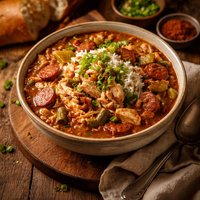 Hearty Chicken Gumbo