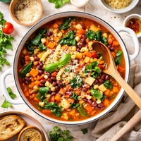 Hearty Meatless Minestrone