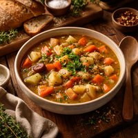 Hearty Root Veggie Soup