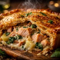 Hearty Salmon Pie