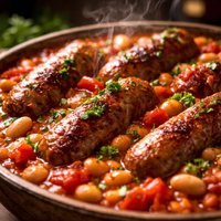 Hearty Sausage and Bean Casserole