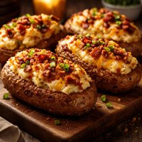 Hearty Twice Baked Potatoes