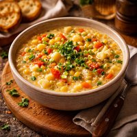 Hearty Vegetarian Corn Chowder