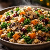 Hearty Winter Veggie Pilaf