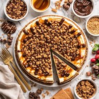 Heath Bar Cheesecake
