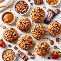 Heath Bar Muffins
