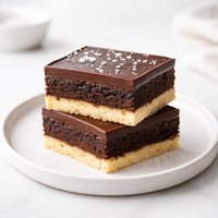 Heavenly Brownie on Shortbread Bars