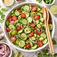 Heavenly Cucumber Salad
