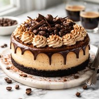 Heavenly Kahlua Cheesecake