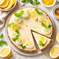 Heavenly Lemon Cheesecake