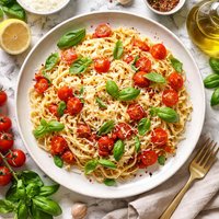 Heavenly Tomato Basil Angel Hair
