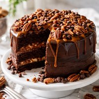 Heavenly Turtle Cake