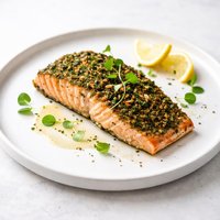Herb-Crusted Roast Salmon