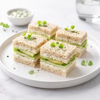 Herb Apple Tea Sandwiches