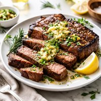 Herb Buttered Grilled Sirloin