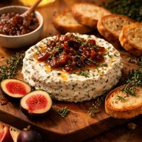 Herb Chevre Fig Spread