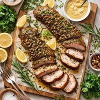 Herb Crusted Pork Tenderloins