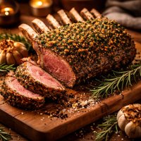 Herb Crusted Rack of Lamb