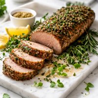 Herb Encrusted Pork Tenderloin