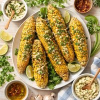 Herb Grilled Corn Ww
