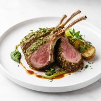 Herb Grilled Rack of Lamb
