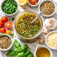 Herb Infused Italian Style Salad Dressing