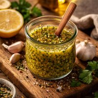 Herb Lemon and Garlic Dressing