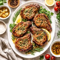 Herb Marinated Pork Chops