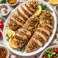 Herb Mustard Grilled Chicken