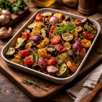 Herb Roasted Mediterranean Vegetables