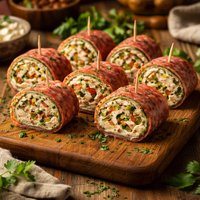 Herb Salami Roll Ups