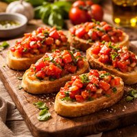 Herb Tomato Bruschetta