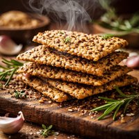 Herbal Seeded Crackers