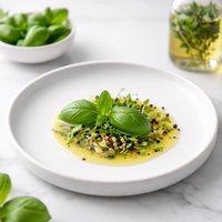 Herbal Vinegar with Basil