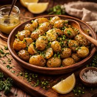 Herbed Baby Potatoes with Lemon Vinaigrette