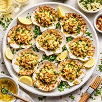 Herbed Baked Scallops