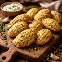 Herbed Cheese Madeleines