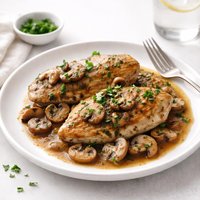 Herbed Chicken and Mushrooms for the Crock Pot