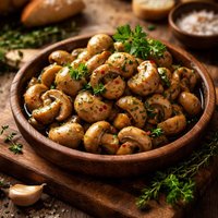 Herbed Marinated Mushrooms