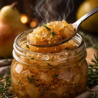 Herbed Pear Jam